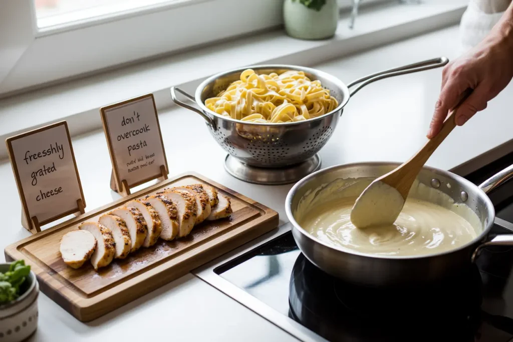 Tips and Tricks for Perfect Chicken Alfredo