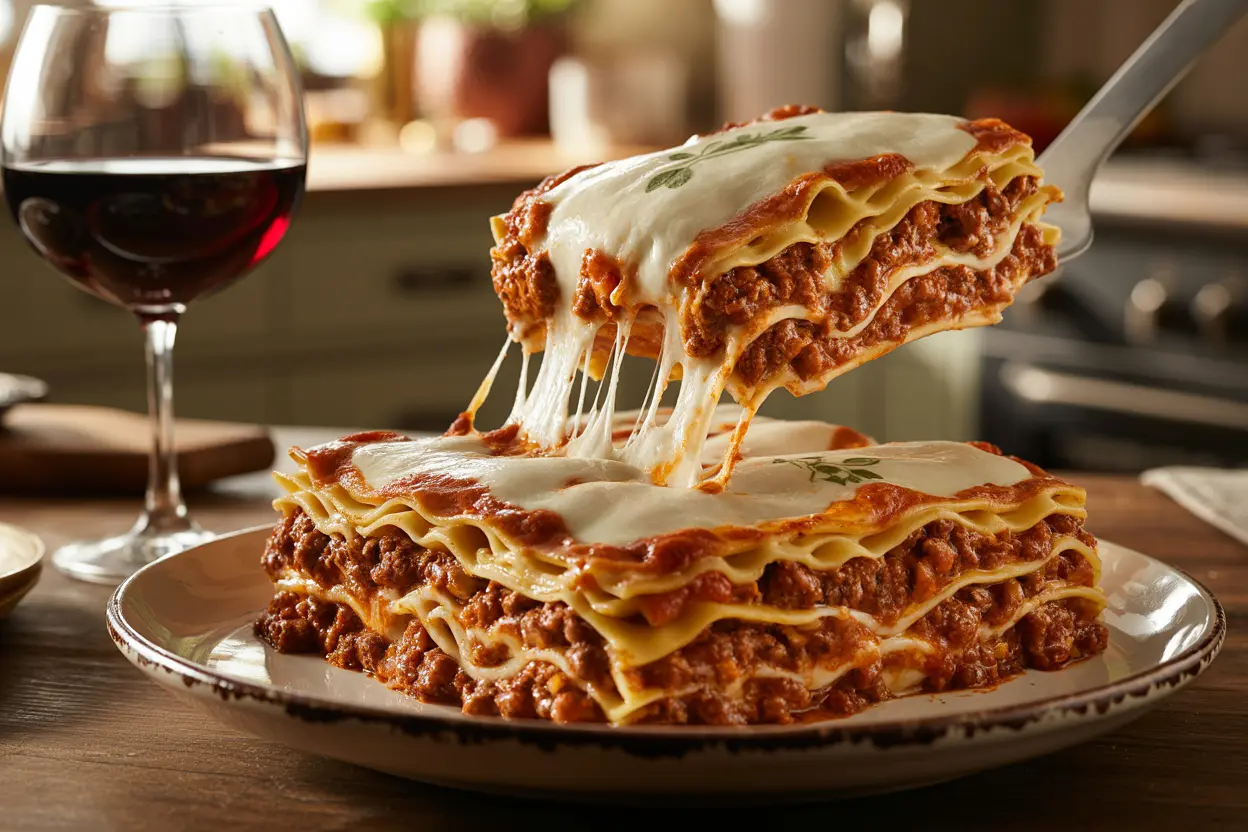 Million Dollar Lasagna Recipe | Rich, Cheesy & Oven-Baked Delight