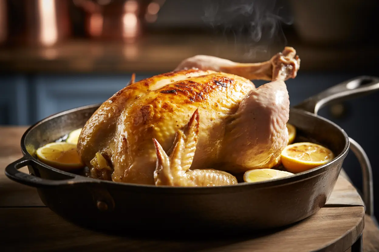 Baked Lemon Butter Chicken Recipe | Juicy, Zesty & Easy Dinner