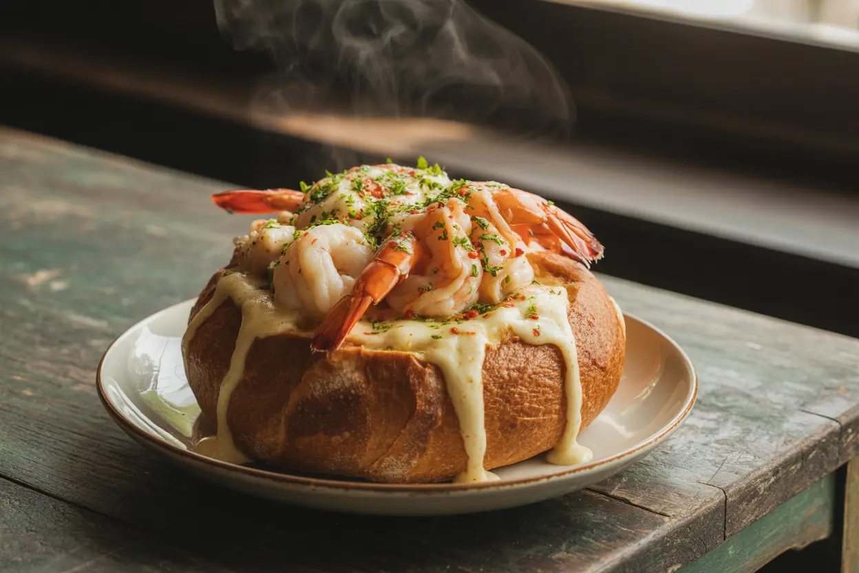 Stuffed Seafood Bread Bowl: A Cozy, Flavor-Packed Meal