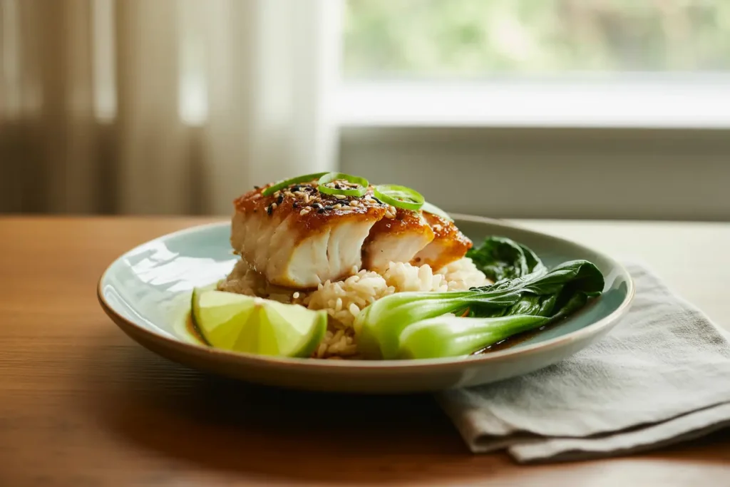 How to Serve Ginger Soy Glazed Cod