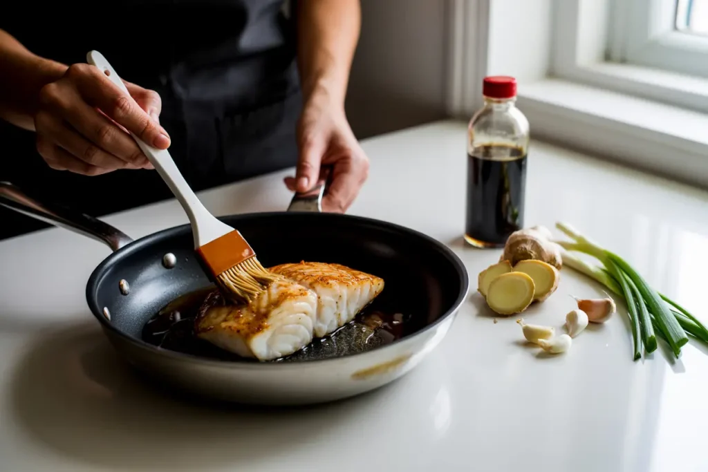How to Make Ginger Soy Glazed Cod
