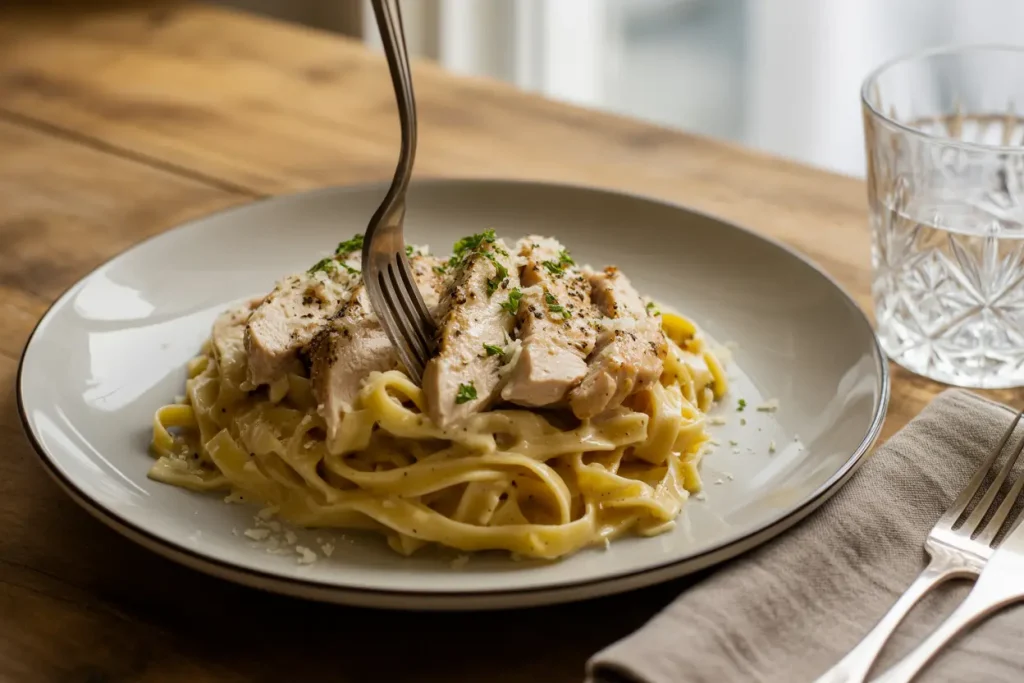 Storing and Reheating Chicken Alfredo