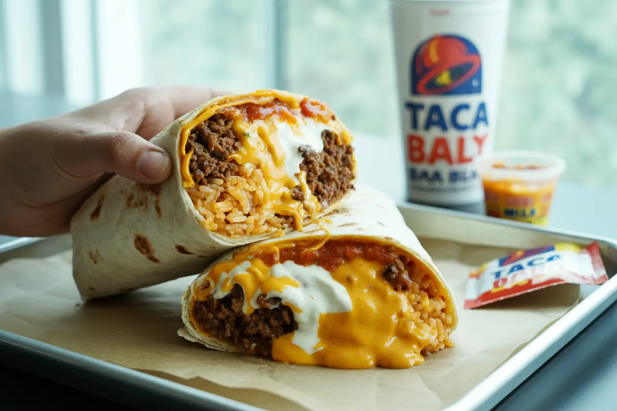 Easy Taco Bell Beefy Melt Burrito: A Flavor-Packed Meal