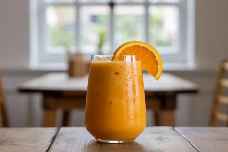 Classic Orange Smoothie: A Refreshing, Healthy Drink 5 Classic Orange Smoothie