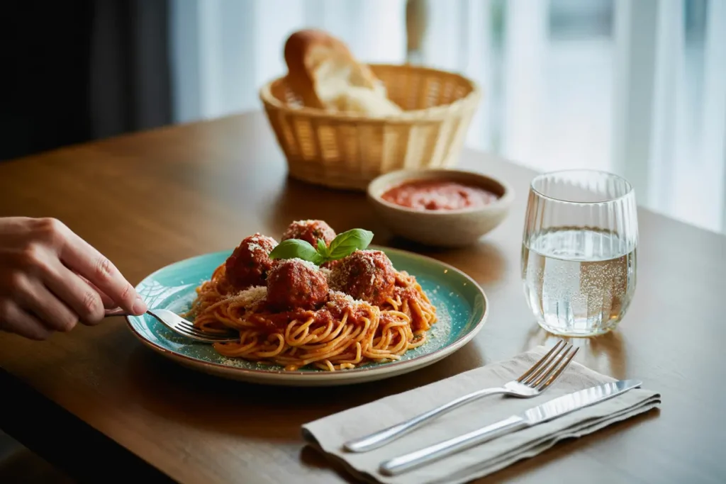 How to Serve Baked Meatballs