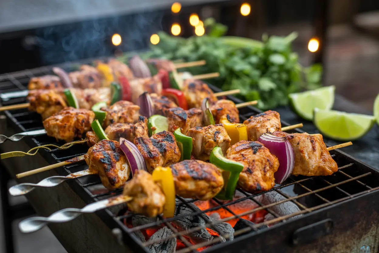 Mexican Chicken Skewers Recipe | Spicy & Juicy Grilled Bites
