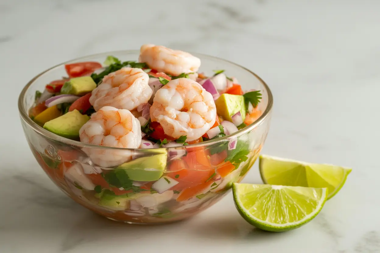 Shrimp Ceviche Recipe | Fresh, Zesty & Healthy Seafood Dish