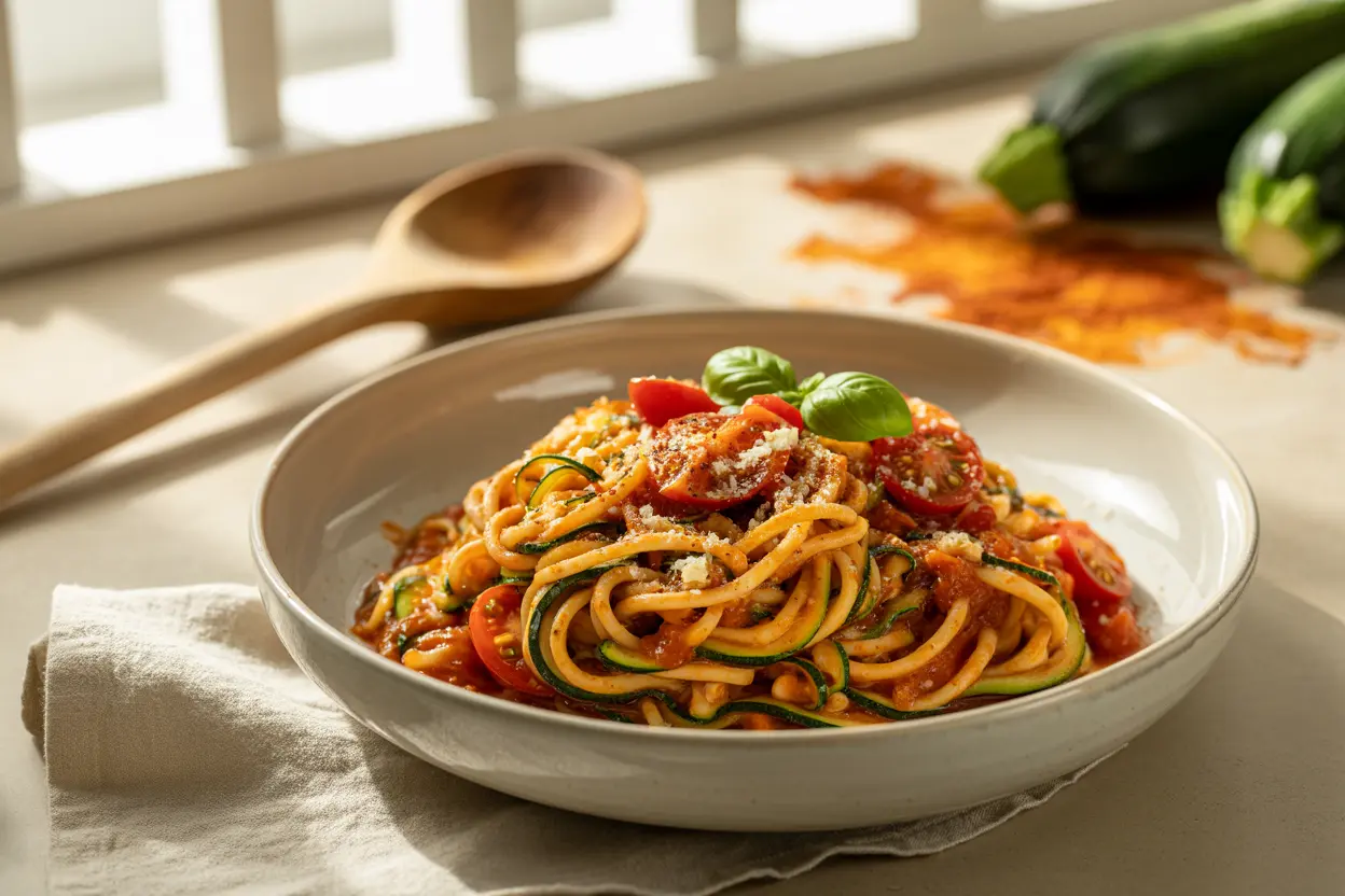 Tomato Zucchini Pasta: A Fresh and Easy Summer Dish 1 Tomato Zucchini Pasta: A Fresh and Easy Summer Dish