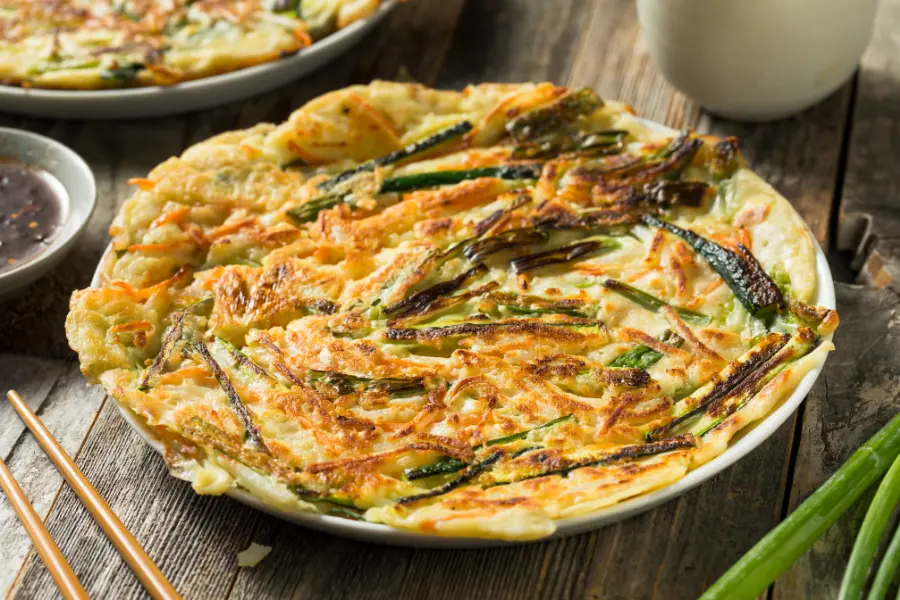 Crispy Korean Vegetable Pancake