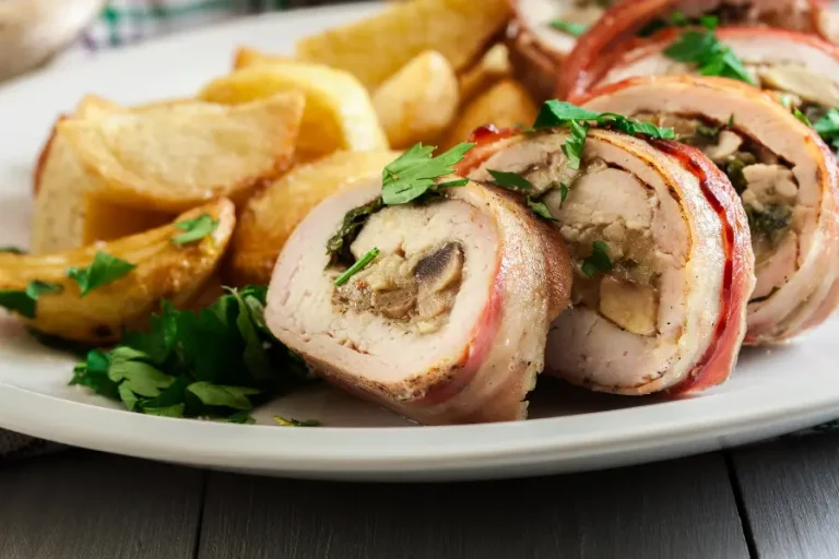 Mushroom Stuffed Chicken Breast