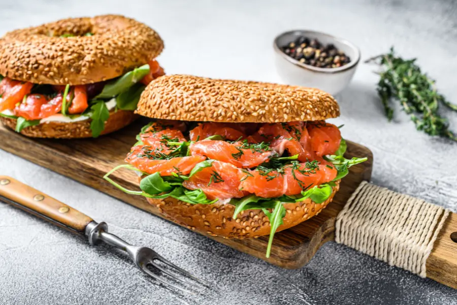 Smoked Salmon Sandwich