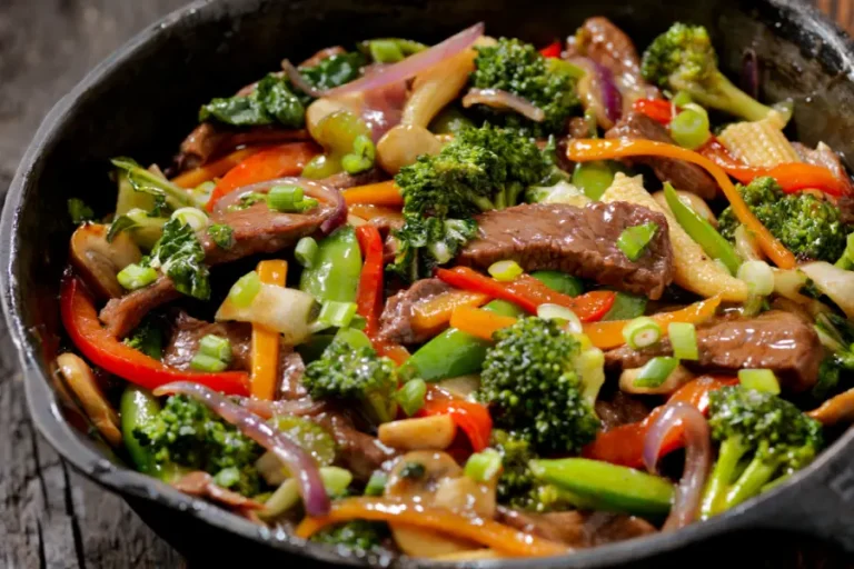 Spicy Ground Beef Stir Fry